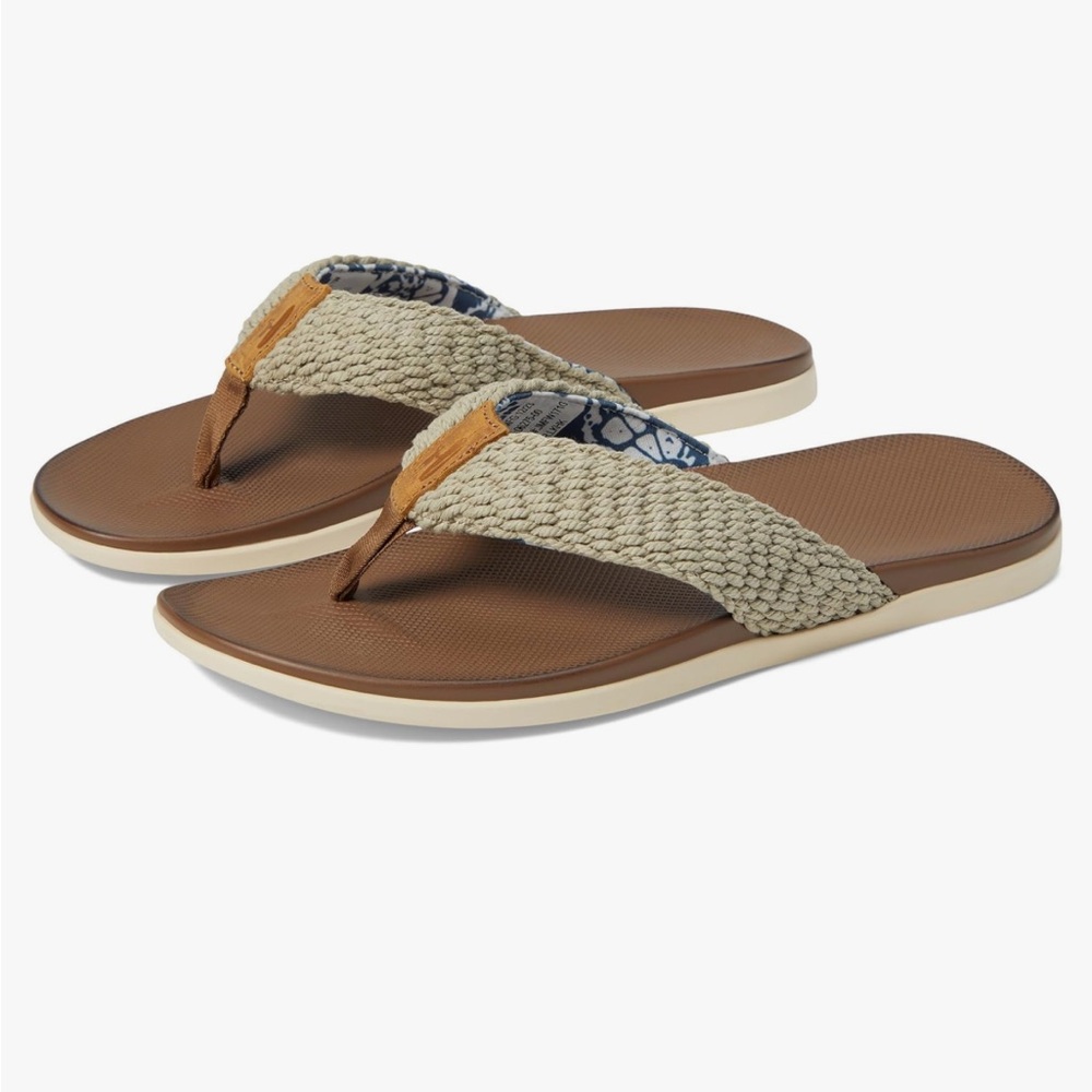 johnnie-O Men's Windward Sandals Flip-Flop Sz 10